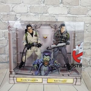 Ghostbusters II Ray Stantz Egon Spengler 12" Figures 2010 Mattel NIB Rare